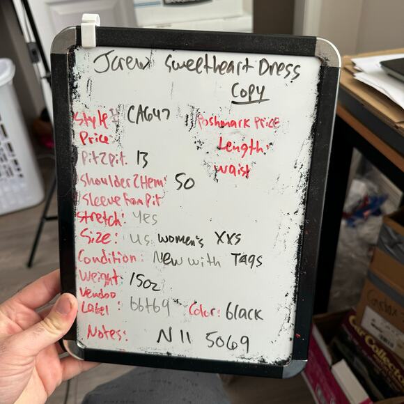 J Crew Sweetheart Event Tank Midi Dress with Poplin Skirt US Women's XXS New - Picture 7 of 7